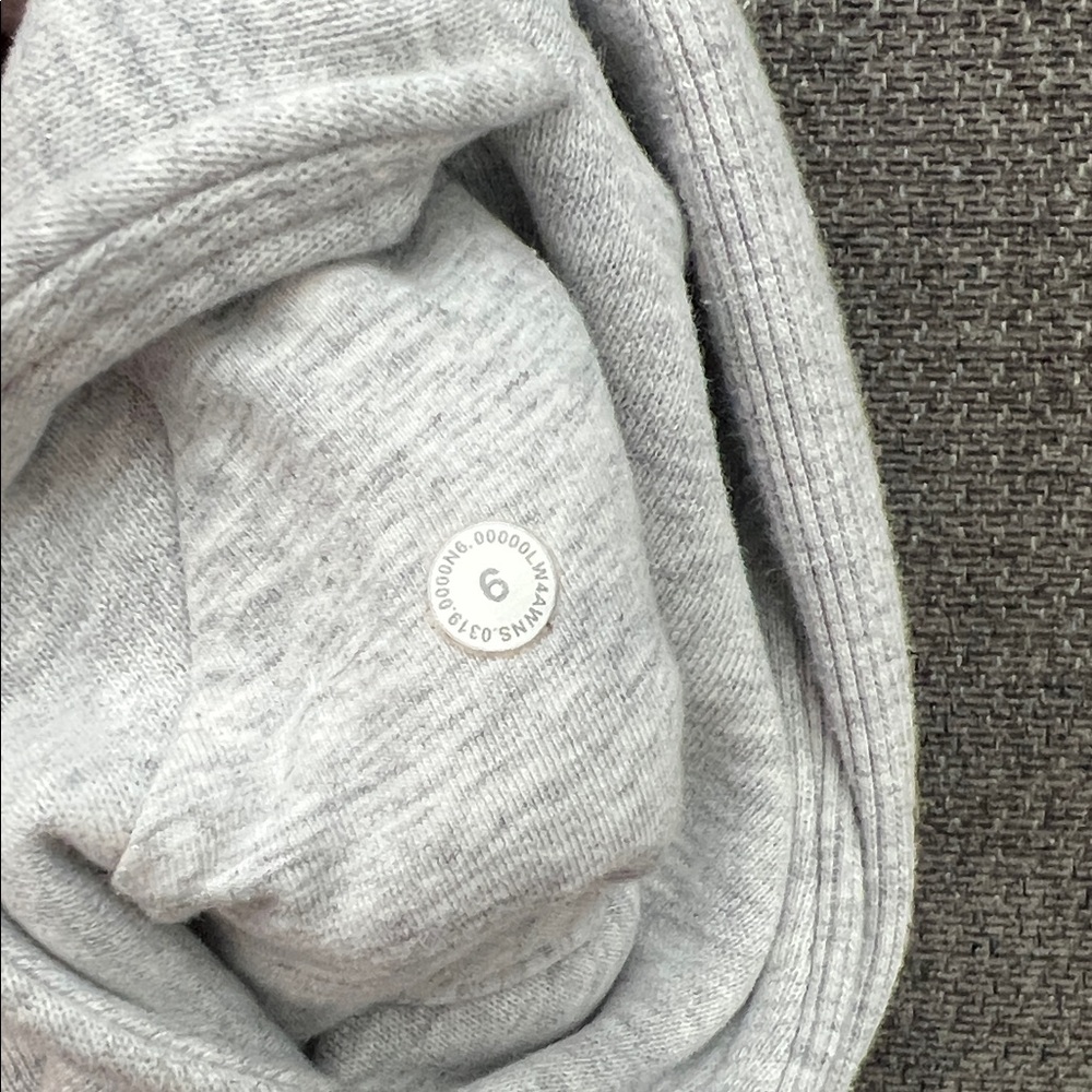 lululemon athletica Light Gray Full-Zip Hooded Jacket - Picture 4 of 7